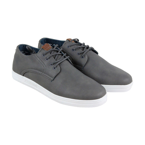 Ben Sherman Preston BN7F00011 Mens Gray Canvas Lace Up Lifestyle Sneakers Shoes