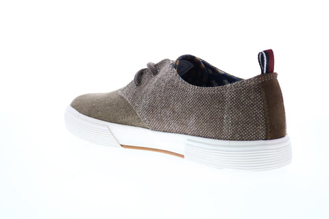 Ben Sherman Bristol Lace Up BN7F00043 Mens Brown Canvas Lifestyle Sneakers Shoes