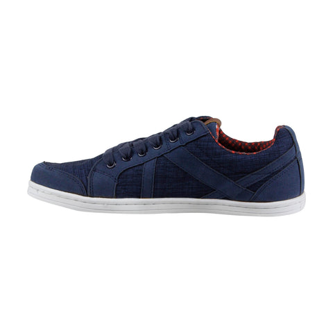 Ben Sherman Knox BN7F00060 Mens Blue Canvas Lace Up Lifestyle Sneakers Shoes