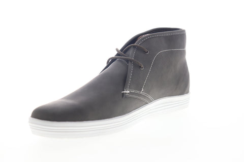 Ben Sherman Vaughn BN7F00063 Mens Gray Suede Mid Top Lifestyle Sneakers Shoes