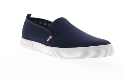 Ben Sherman Bristol Slip On BN7F00142 Mens Blue Canvas Lifestyle Sneakers Shoes