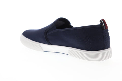 Ben Sherman Bristol Slip On BN7F00142 Mens Blue Canvas Lifestyle Sneakers Shoes