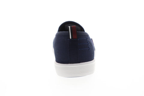 Ben Sherman Bristol Slip On BN7F00142 Mens Blue Canvas Lifestyle Sneakers Shoes