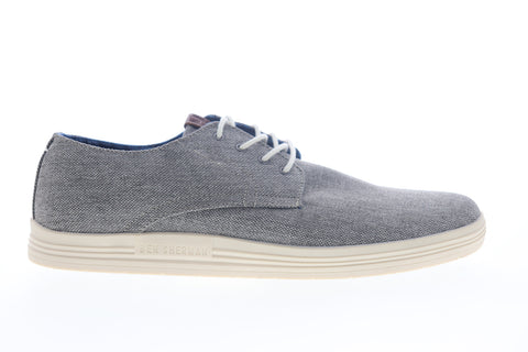 Ben Sherman Preston BN7S00061 Mens Gray Canvas Low Top Lifestyle Sneakers Shoes