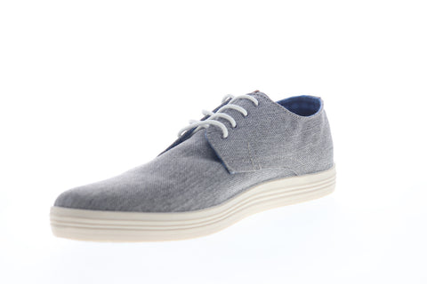 Ben Sherman Preston BN7S00061 Mens Gray Canvas Low Top Lifestyle Sneakers Shoes