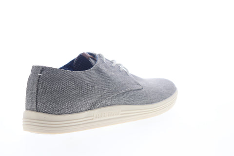 Ben Sherman Preston BN7S00061 Mens Gray Canvas Low Top Lifestyle Sneakers Shoes