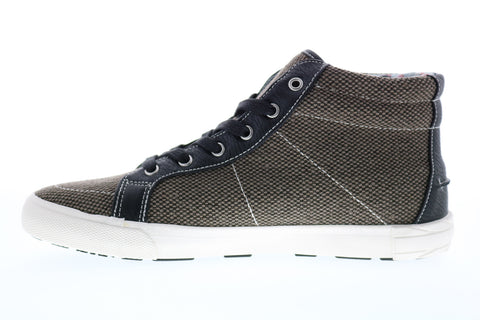Ben Sherman Percy Hi Chukka BN7S00148 Mens Brown Canvas Lifestyle Sneakers Shoes