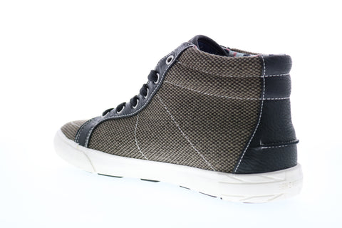 Ben Sherman Percy Hi Chukka BN7S00148 Mens Brown Canvas Lifestyle Sneakers Shoes