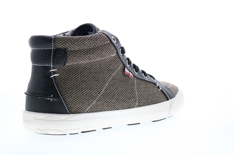 Ben Sherman Percy Hi Chukka BN7S00148 Mens Brown Canvas Lifestyle Sneakers Shoes
