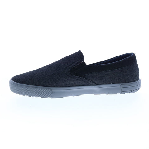 Ben Sherman Pete Slip On BNM00004 Mens Black Lifestyle Sneakers Shoes