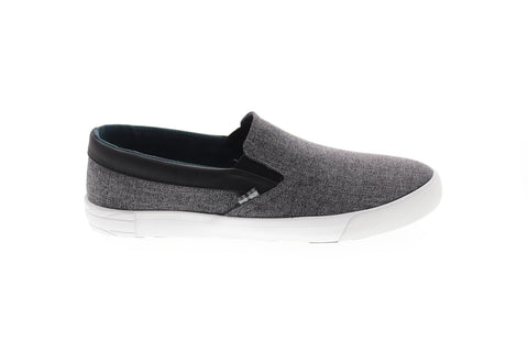 Ben Sherman Pete Slip On BNM00004 Mens Gray Canvas Lifestyle Sneakers Shoes