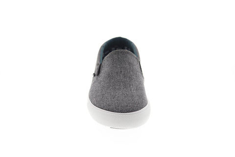 Ben Sherman Pete Slip On BNM00004 Mens Gray Canvas Lifestyle Sneakers Shoes