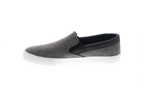 Ben Sherman Pete Slip On BNM00004 Mens Gray Canvas Lifestyle Sneakers Shoes