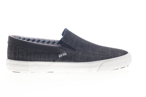 Ben Sherman Pete Slip On BNM00004 Mens Black Canvas Lifestyle Sneakers Shoes