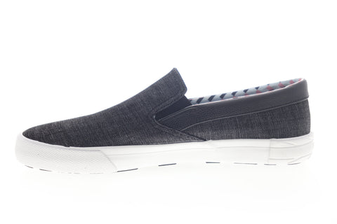 Ben Sherman Pete Slip On BNM00004 Mens Black Canvas Lifestyle Sneakers Shoes