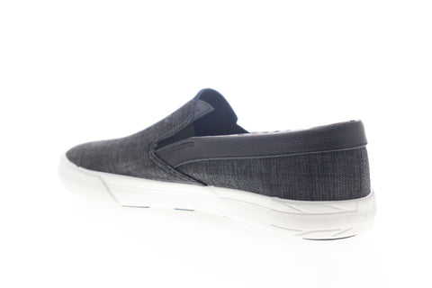 Ben Sherman Pete Slip On BNM00004 Mens Black Canvas Lifestyle Sneakers Shoes