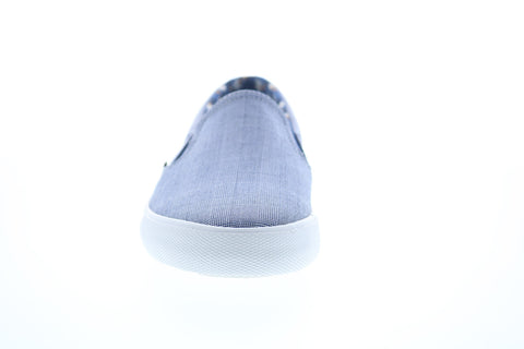 Ben Sherman Pete Slip On BNM00004 Mens Blue Canvas Lifestyle Sneakers Shoes