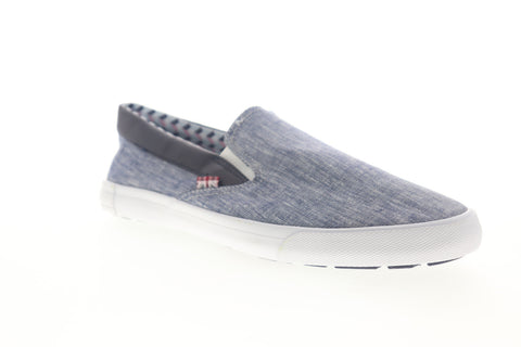 Ben Sherman Pete Slip On BNM00004 Mens Blue Canvas Lifestyle Sneakers Shoes