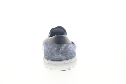 Ben Sherman Pete Slip On BNM00004 Mens Blue Canvas Lifestyle Sneakers Shoes