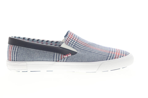 Ben Sherman Pete Slip On BNM00004 Mens Blue Canvas Lifestyle Sneakers Shoes
