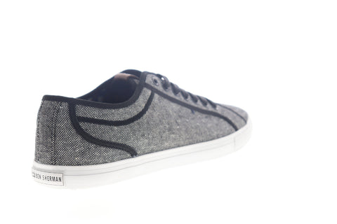 Ben Sherman Chandler LO BNM00017 Mens Gray Canvas Plaid Lifestyle Sneakers Shoes