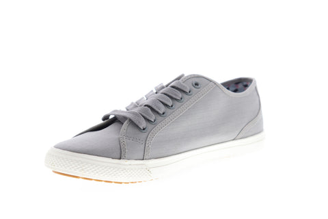 Ben Sherman Chandler Lo BNM00017 Mens Gray Canvas Plaid Lifestyle Sneakers Shoes