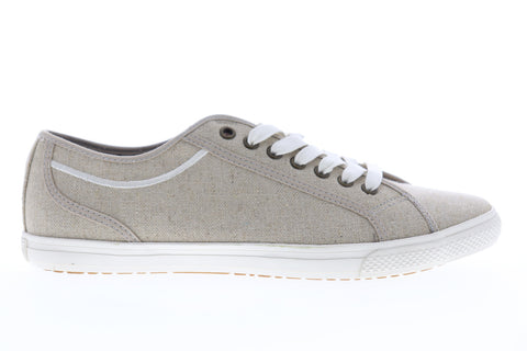 Ben Sherman Chandler LO BNM00017 Mens Beige Tan Canvas Lifestyle Sneakers Shoes