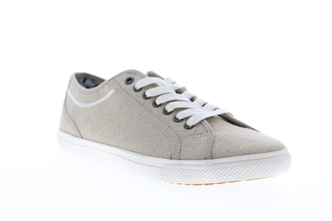 Ben Sherman Chandler LO BNM00017 Mens Beige Tan Canvas Lifestyle Sneakers Shoes