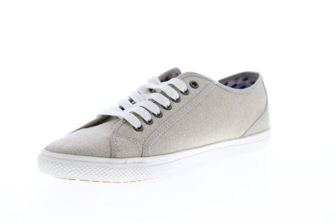 Ben Sherman Chandler LO BNM00017 Mens Beige Tan Canvas Lifestyle Sneakers Shoes