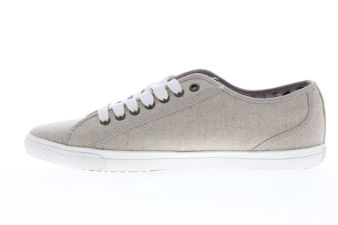 Ben Sherman Chandler LO BNM00017 Mens Beige Tan Canvas Lifestyle Sneakers Shoes