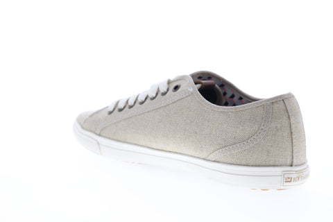 Ben Sherman Chandler LO BNM00017 Mens Beige Tan Canvas Lifestyle Sneakers Shoes