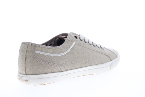 Ben Sherman Chandler LO BNM00017 Mens Beige Tan Canvas Lifestyle Sneakers Shoes