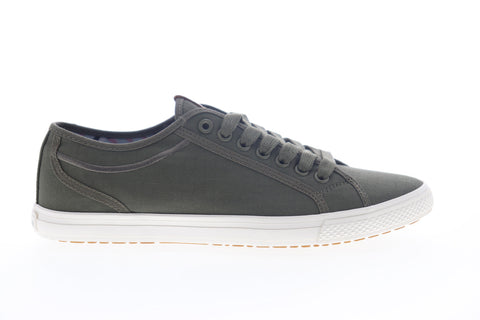 Ben Sherman Chandler LO BNM00017 Mens Green Canvas Lifestyle Sneakers Shoes