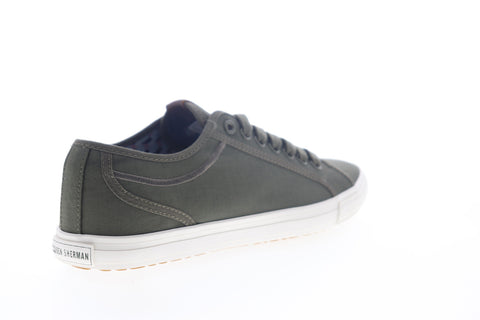 Ben Sherman Chandler LO BNM00017 Mens Green Canvas Lifestyle Sneakers Shoes