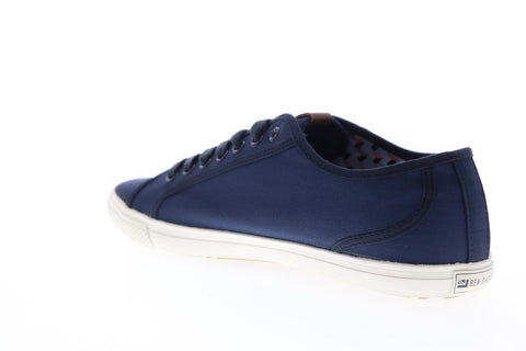 Ben Sherman Chandler LO BNM00017 Mens Blue Canvas Plaid Lifestyle Sneakers Shoes