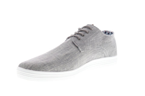 Ben Sherman Payton Oxford BNM00019 Mens Gray Canvas Lifestyle Sneakers Shoes