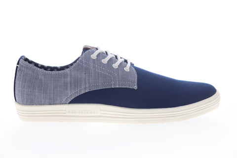 Ben Sherman Payton Oxford BNM00019 Mens Blue Low Top Lifestyle Sneakers Shoes