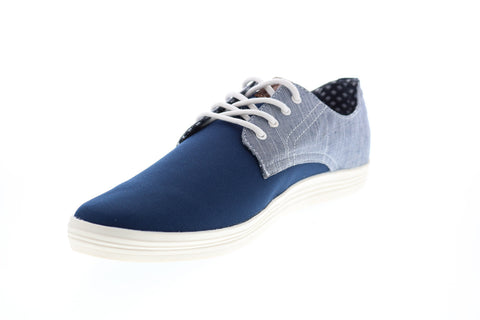 Ben Sherman Payton Oxford BNM00019 Mens Blue Low Top Lifestyle Sneakers Shoes