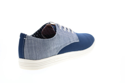 Ben Sherman Payton Oxford BNM00019 Mens Blue Low Top Lifestyle Sneakers Shoes