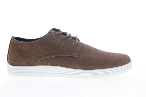 Ben Sherman Payton Oxford BNM00019 Mens Brown Canvas Lifestyle Sneakers Shoes