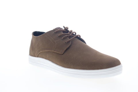 Ben Sherman Payton Oxford BNM00019 Mens Brown Canvas Lifestyle Sneakers Shoes