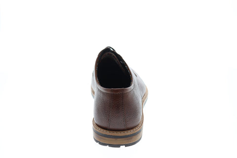 Ben Sherman Birk Plain Toe BNM00022 Mens Brown Leather Low Top Oxfords Shoes