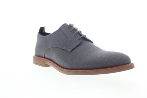 Ben Sherman Birk Plain Toe BNM00022 Mens Gray Canvas Low Top Oxfords Shoes