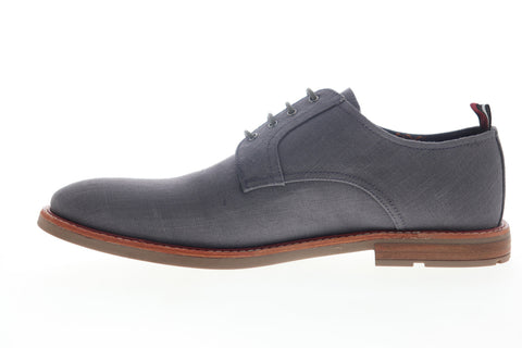 Ben Sherman Birk Plain Toe BNM00022 Mens Gray Canvas Low Top Oxfords Shoes