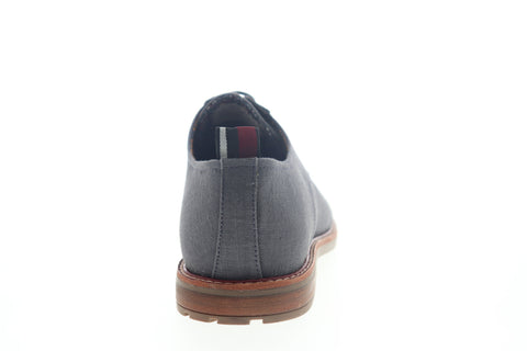 Ben Sherman Birk Plain Toe BNM00022 Mens Gray Canvas Low Top Oxfords Shoes