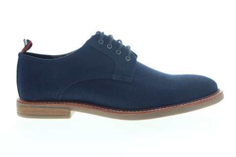 Ben Sherman Birk Plain Toe BNM00022 Mens Blue Canvas Plain Toe Oxfords Shoes