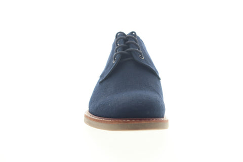 Ben Sherman Birk Plain Toe BNM00022 Mens Blue Canvas Plain Toe Oxfords Shoes
