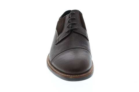Ben Sherman Birk Cap Toe BNM00023 Mens Brown Casual Lace Up Oxfords Shoes