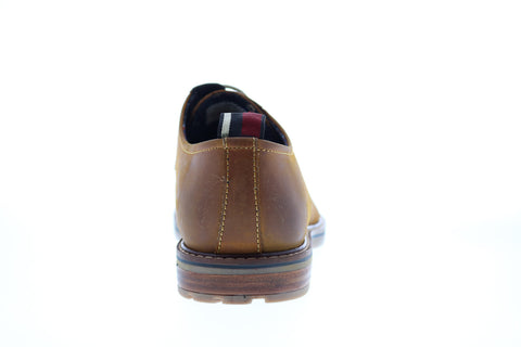 Ben Sherman Birk Cap Toe BNM00023 Mens Brown Leather Oxfords Cap Toe Shoes