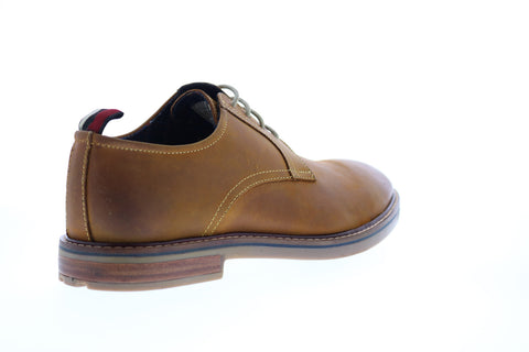 Ben Sherman Birk Cap Toe BNM00023 Mens Brown Leather Oxfords Cap Toe Shoes